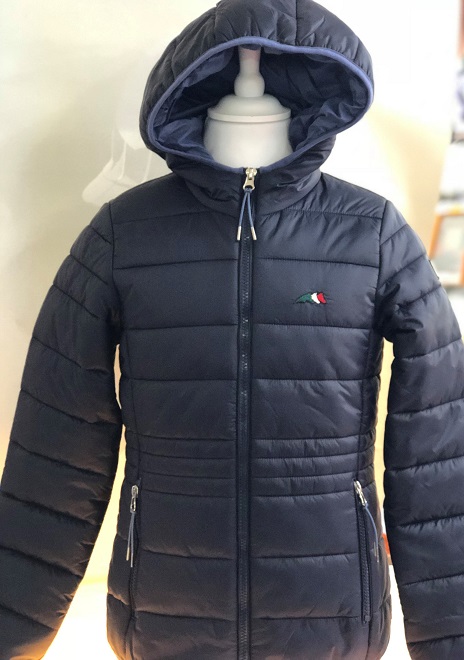 GIACCA BIMBI LOLITA TG. 10-11 ANNI NAVY Giacche Outdoor 